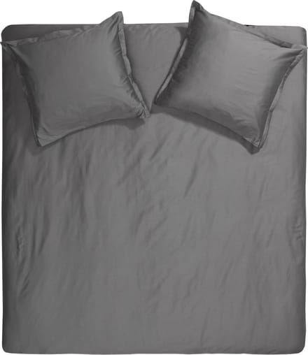 Cinderella Sundays Dekbedovertrek - Extra Breed - Satijn - 260x200/220 cm - Antraciet
