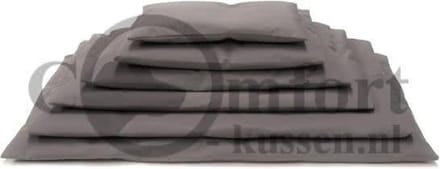 Comfort benchkussen all weather smoke maat 90x60 cm