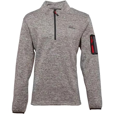 Fleece sweatshirt met halve rits Peak Mountain Cypar