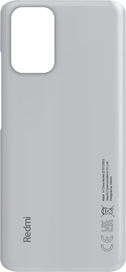 Xiaomi, Batterijdeksel voor Xiaomi Redmi Note 10S Mineral Origineel Service Pack, Lichtgrijs