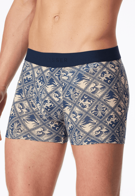 Schiesser 5PACK Shorts - 95/5 Multipacks Onderbroek - blauw, beige
