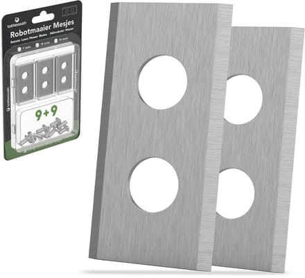 To the South® Universele Robotmaaier Mesjes geschikt voor Philips 9 Stuks