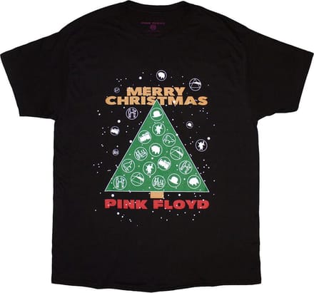 Pink Floyd - Merry Christmas Heren T-shirt - L - Zwart