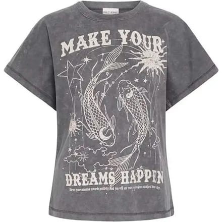 Dames-T-shirt Pulz Jeans Hattiana
