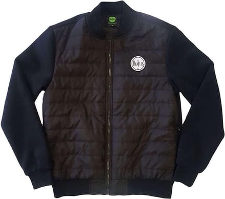 The Beatles - Drum Logo Jacket - L - Grijs/Zwart