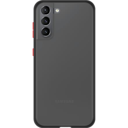 Samsung Galaxy S21 Back Cover - Zwart/Transparant