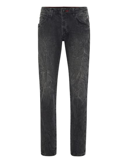 Jeans Recht Model Skull