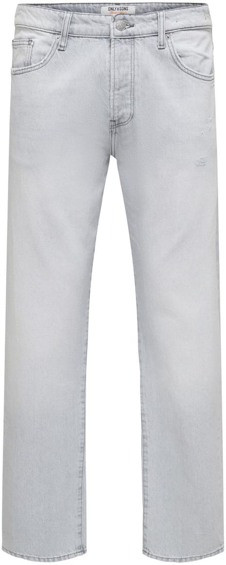 ONLY&SONS - ONSEDGE STRAIGHT LG 3930 AZG DNM - Heren - Jeans