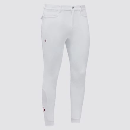 Cavalleria Toscana Heren Knie Grip Rijbroek Basic L Wit