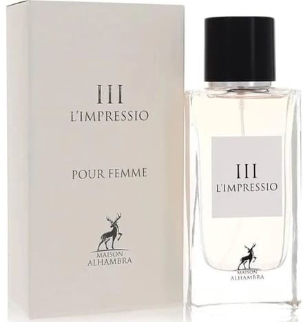 III L'impressio Pour Femme by Maison Alhambra Eau De Parfum Spray 3.4 oz