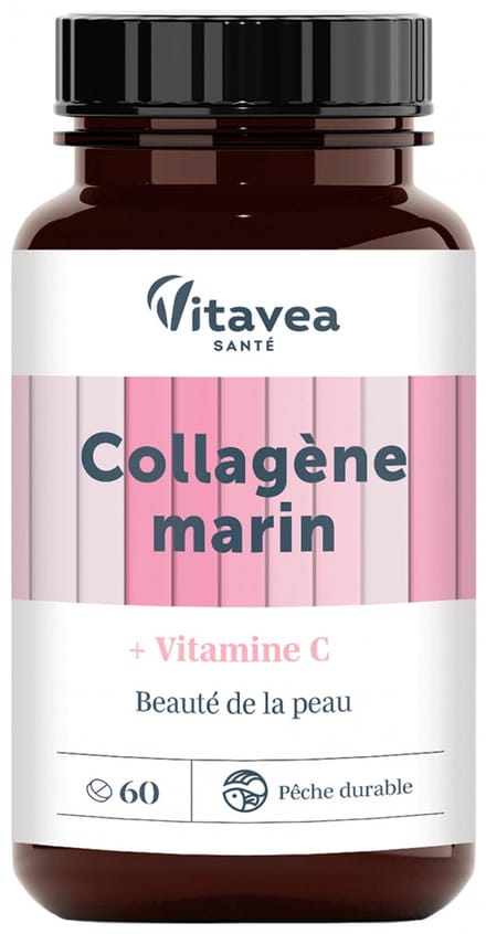 Vitavea Marien Collageen + Vitamine C Schoonheid van de Huid 60 Tabletten