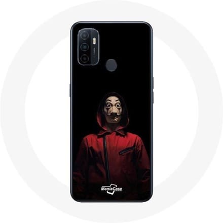 Coque - La casa de papel - Oppo A53 - Souple - Noir - Protection noir