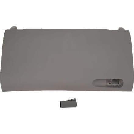 Handschoenvakdeksel met Gesp Krasbestendig Gemakkelijk te Reinigen ABS 8E1857124A voor A4 B7 2001 tot 2008 Grey gray