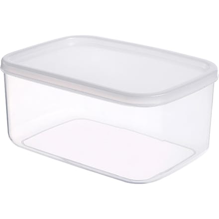 Koelkast Organizer Grote Opslagcapaciteit Plastic Vershoud Lunchbox Koelkast Opbergdoos 900ml white