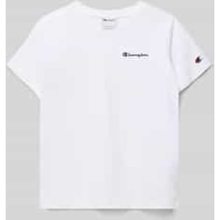 T-shirt met labelstitching