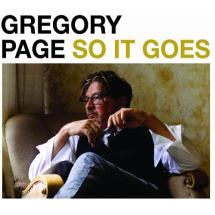 So It Goes - Gregory Page