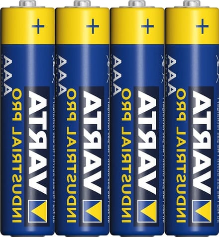 Alkaline Micro Batterijen - AAA Wegwerp - Apparaten Voeden - Lange Houdbaarheid - 4 Stuks - Wit