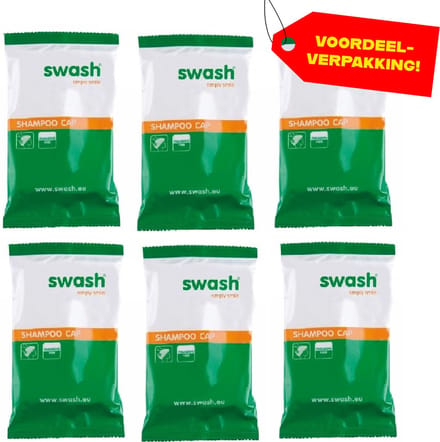 6x Swash Shampoo Cap Geparfumeerd - Voordeelverpakking!