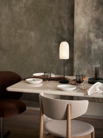 Ferm Living - Gry tafellamp - zwart
