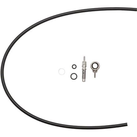Vorkdeel rockshox x-loc leiding  incl banjo en toebehoren - ZWART