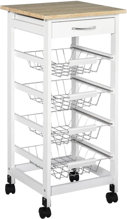 HOMCOM-keukenkar-grenenhout-37x37x82cm-wit