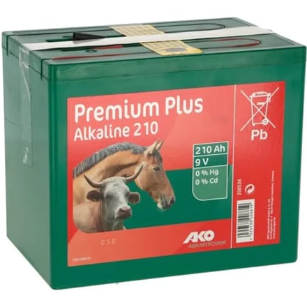 Batterij Ako Alcaline 170 Ah, 9V