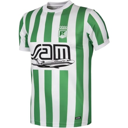 COPA - Atlético Nacional 1989 Retro Voetbalshirt - Heren - Groen - Wit - M