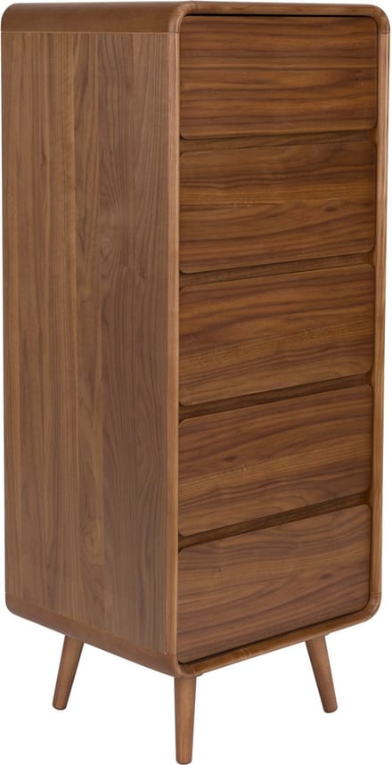 Zuiver Rise Kast/ Ladekast Hout Walnoot - Bruin