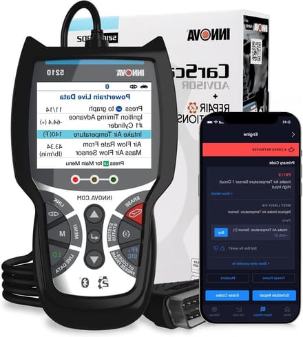 Auto Diagnose Tool - Motor Analyse - Voertuig Onderhoud - Live Data Weergave - 15 x 7.5 cm - Zwart