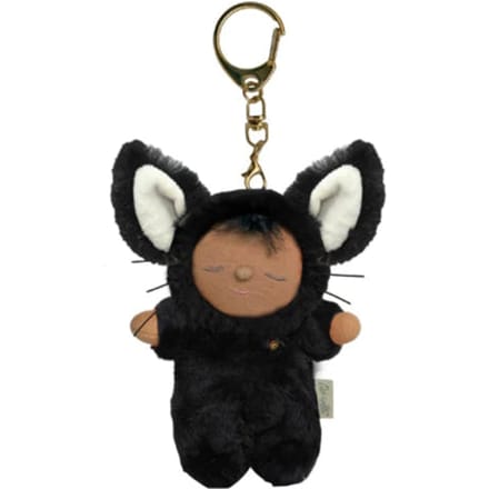 Olli Ella Cozy Bag Charm Cat Nox