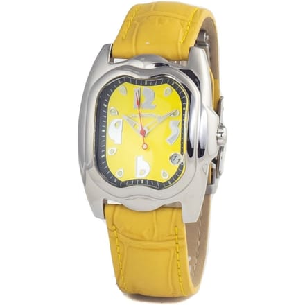 Horloge CHRONOTECH CT7274L-02. Kwarts, Kleur geel. Vrouw.