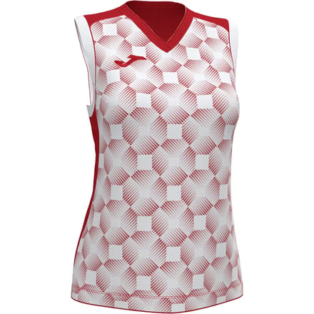 Joma Supernova III Tanktop Dames - Rood / Wit | Maat: S
