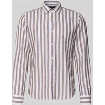 slim fit zakelijk hemd met kentkraag model 'Pit'