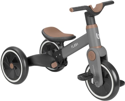 KikkaBoo Driewieler 5-in-1 – Flash - Grijs