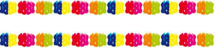 Folat slinger 18 jaar - Set van 2x stuks - 6 m - papier - verjaardag - versiering