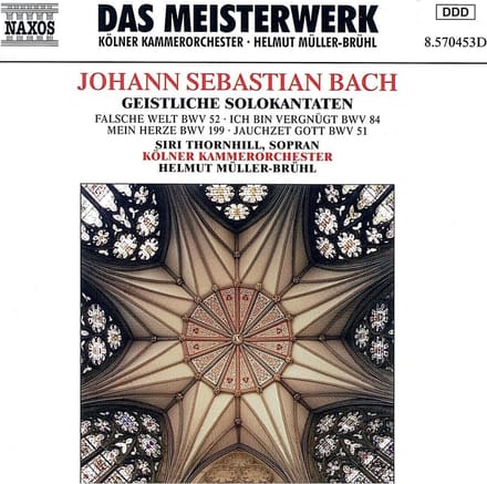 Cologne Chamber Orchestra, Helmut Müller-Brühl - J.S. Bach: Sacred Cantatas (CD)
