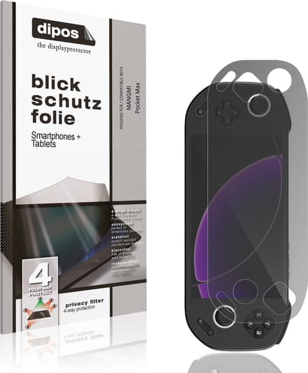 dipos – Matte Privacy Screenprotector geschikt voor MANGMI Pocket Max | Anti-Spy Beschermfolie