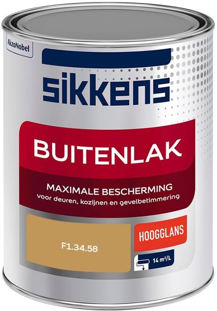 Sikkens - Buitenlak Hoogglans - F1.34.58 - Mengverf - 1 L