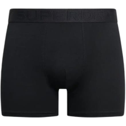 Superdry BOXER TRIPLE PACK Heren Onderbroek - Raven Black Marl