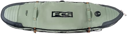 Fcs Travel 3 Shortboard/fish 6´3 Surfboardhoes Groen