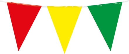 Vlaggenlijn - Limburg - Rood-Geel-Groen - 10 meter