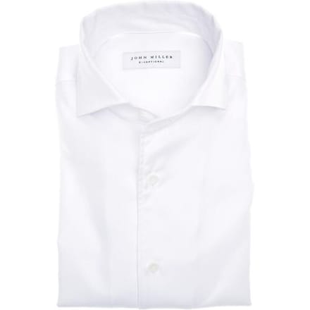 John Miller Overhemd Exceptional Slim Fit Wit / male