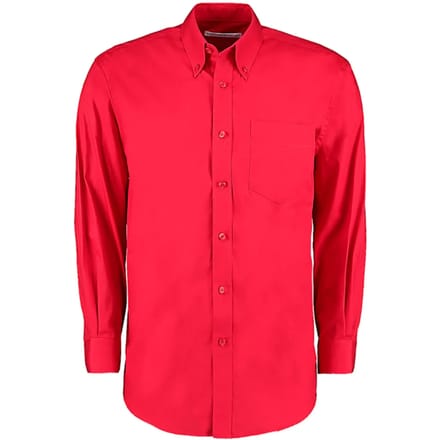 Shirt met lange mouwen Kustom Kit Premium Oxford Classic Fit