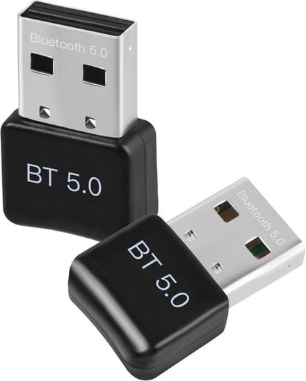 USB Bluetooth adapter - 2.0 - High Speed - 3 Mbit/s - 10 meter bereik - Zwart - Allteq