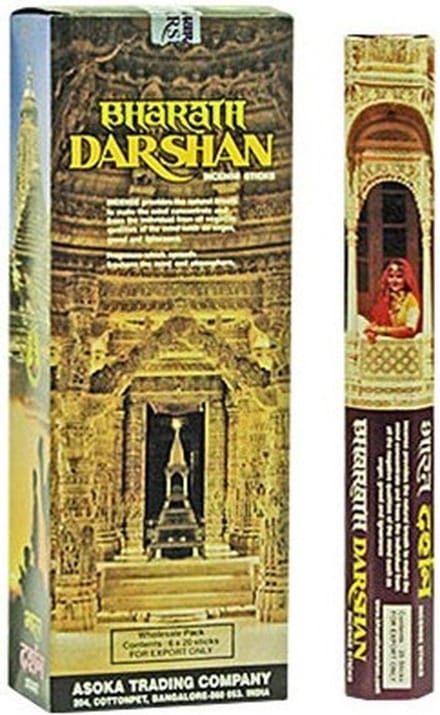 Darshan wierook - bharath darshan - hexa - doos 6 stuks
