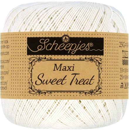 Scheepjes Maxi Sweet Treat - 105 Bridal White