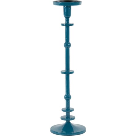 Light & Living Kandelaar Yaira - Blauw - 14.5x14.5x52cm - Modern
