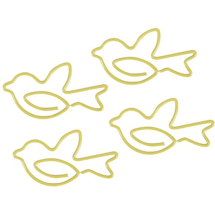 12 Stuks Clip Duifvormig Multifunctioneel Verdikt Duivenpapierklem 3x2cm Kantoor Thuisgebruik beige
