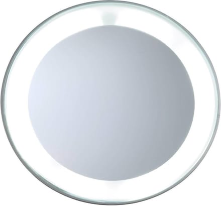 Tweezerman Lighted 15x Magnifying Mirror - Compact and Portable