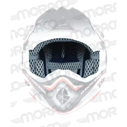 Foam motorhelm interieur en wangen Progrip 3074